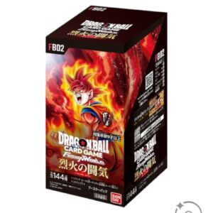 Dragon Ball Super Card Game Fusion World Japanese Blazing Aura Booster Box FB02
