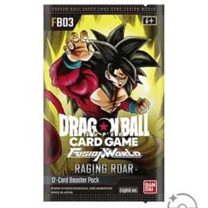 Alternative view of Dragon Ball Super Card Game Fusion World Japanese Raging Roar Booster Box FB03