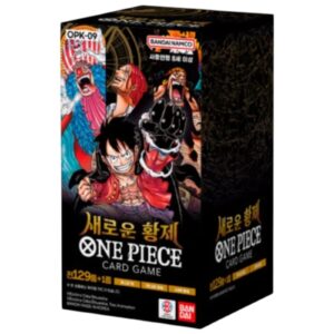 One Piece Card Game New Emperor OPK-09 Booster Box Korean