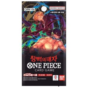 Alternative view of One Piece Card Game Wings of the Captain OPK-06 Booster Box – Korean