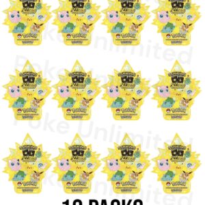 Alternative view of Pokémon: Striking Popping Candy 12-Pack Bundle with 24K Gold Sticker - Korean [Discontinued]