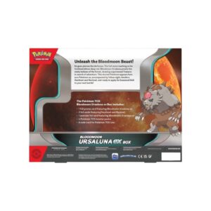 Alternative view of Pokémon TCG Bloodmoon Ursaluna ex Box English