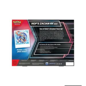 Alternative view of Pokémon TCG: Hop’s Zacian ex Box