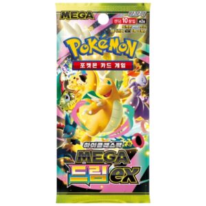 Alternative view of Pokémon TCG: MEGA - Dream ex Booster Box M2A - Korean