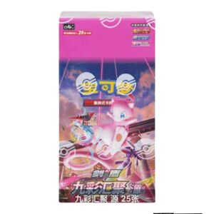 Pokémon TCG: Nine Colors Gathering Mew Jumbo Booster Box - Simplified Chinese