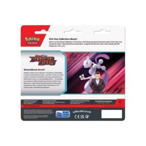 Alternative view of Pokémon TCG: Scarlet & Violet—Destined Rivals 3-Pack Blister – Kangaskhan