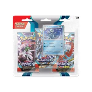 Pokémon TCG Scarlet & Violet—Paradox Rift Arctibax 3-Pack Blister