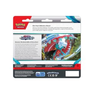 Alternative view of Pokémon TCG Scarlet & Violet—Paradox Rift Arctibax 3-Pack Blister