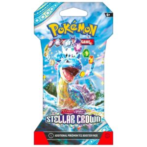 Alternative view of Pokémon TCG Scarlet & Violet—Stellar Crown Sleeved Booster Pack Case (144 Packs)