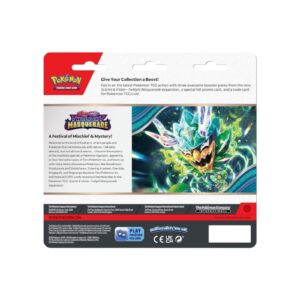 Alternative view of Pokémon TCG Scarlet & Violet—Twilight Masquerade 3-Pack Blister
