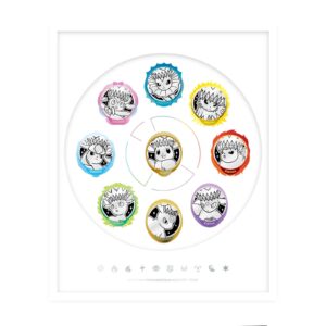 Alternative view of Pokémon TCG: Terastal Gathering Coin Display Set - Simplified Chinese