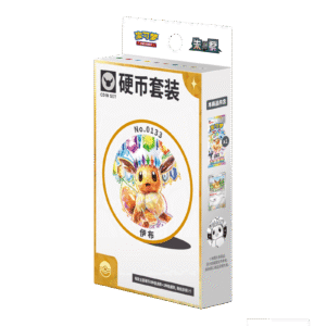 Pokémon TCG: Terastal Gathering Eevee Coin Set - Simplified Chinese