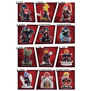 Alternative view of POP MART Naruto: Shippuden Series Battle Against Akatsuki Themed Figure Blind Box
