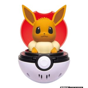 Alternative view of Takara Tomy: Pokémon - Pyoko Punyu "Press & Pop" Eevee Pokeball