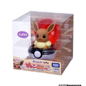 Takara Tomy: Pokémon - Pyoko Punyu "Press & Pop" Eevee Pokeball
