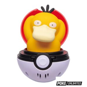 Alternative view of Takara Tomy: Pokémon - Pyoko Punyu "Press & Pop" Psyduck Pokeball