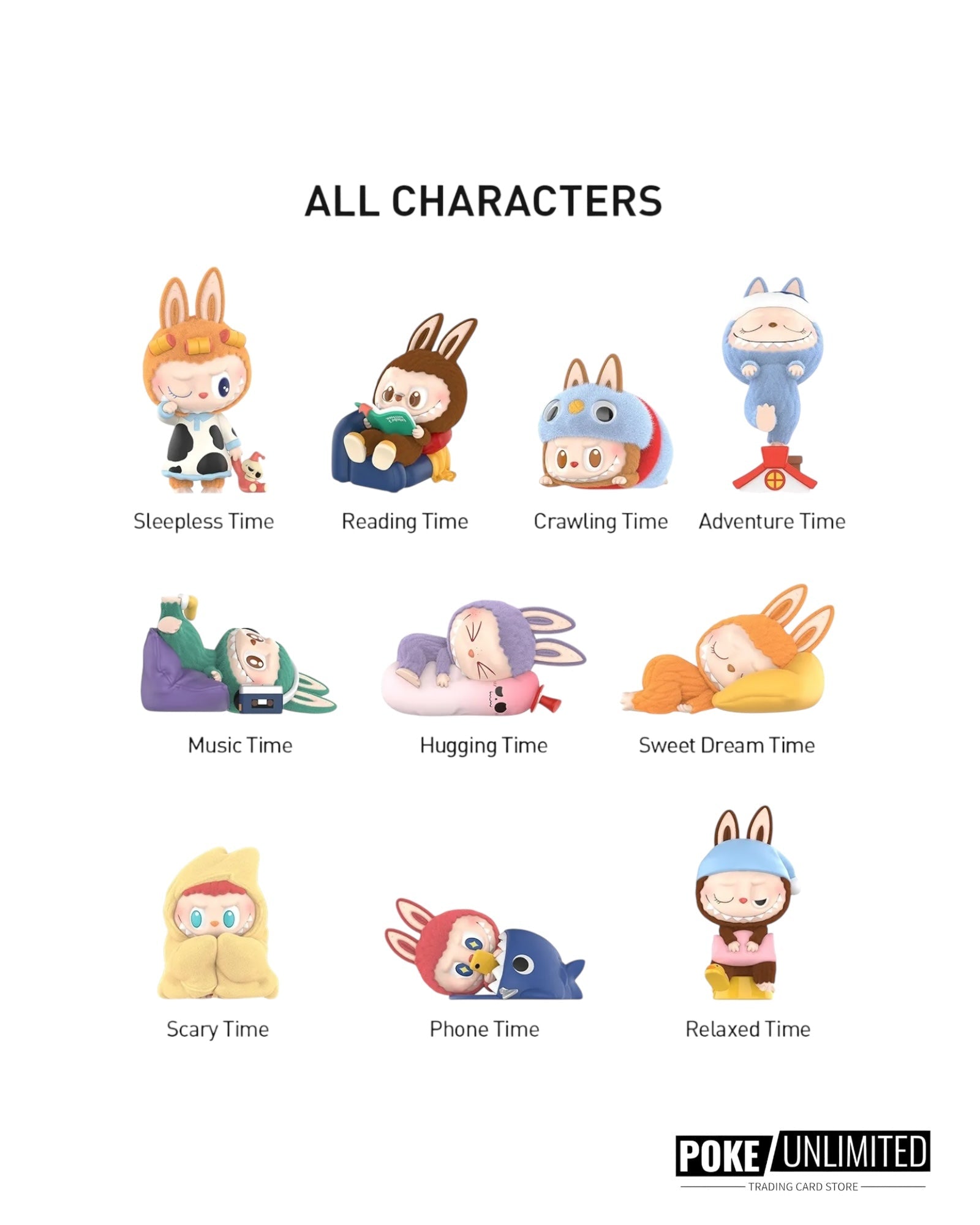 POP MART THE MONSTERS Labubu 1:00 A.M. Series Figures Blind Box - Image 2